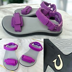 NEW Olukai Luana Toddler Comfort Adjustable Strap Water Shoe Sandals Size 9